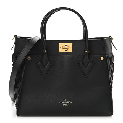 Louis Vuitton Calfskin Monogram Tufting On My Side Black 1 of 10
