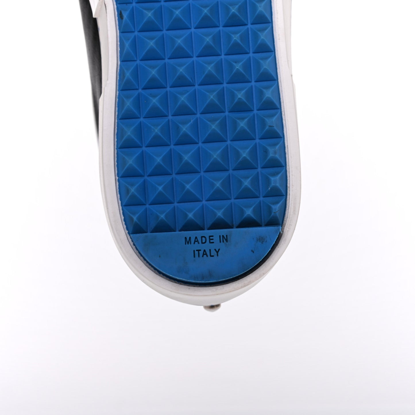 Calfskin Studded Karlito Slip On Sneaker 36 Black
