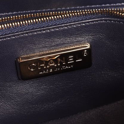 Chanel Orylag Lambskin Mini Rectangular Flap Blue 6 of 7