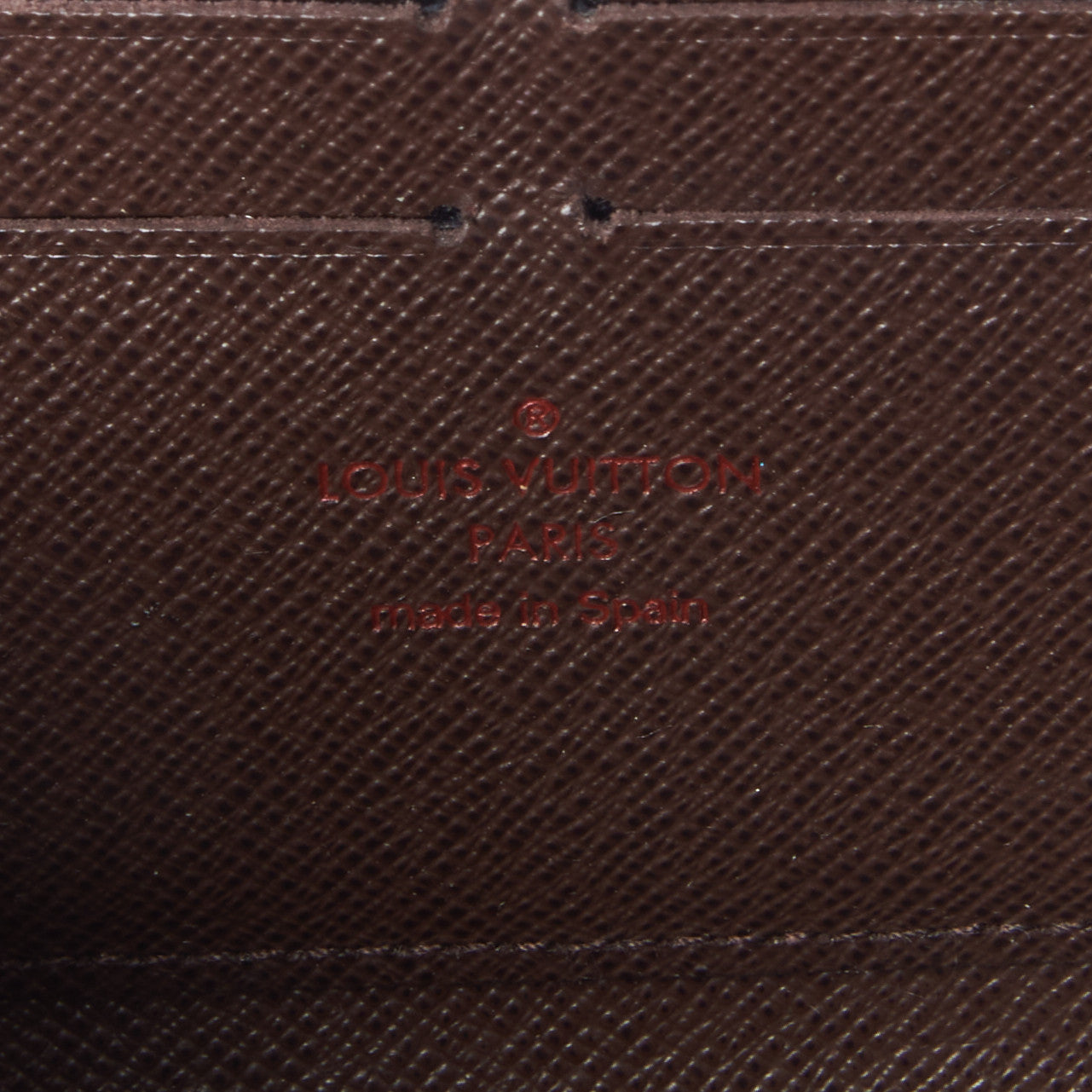 Damier Ebene Zippy Wallet