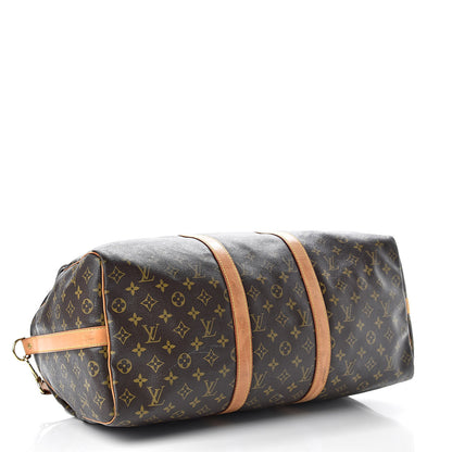Louis Vuitton Monogram Keepall Bandouliere 50 4 of 19