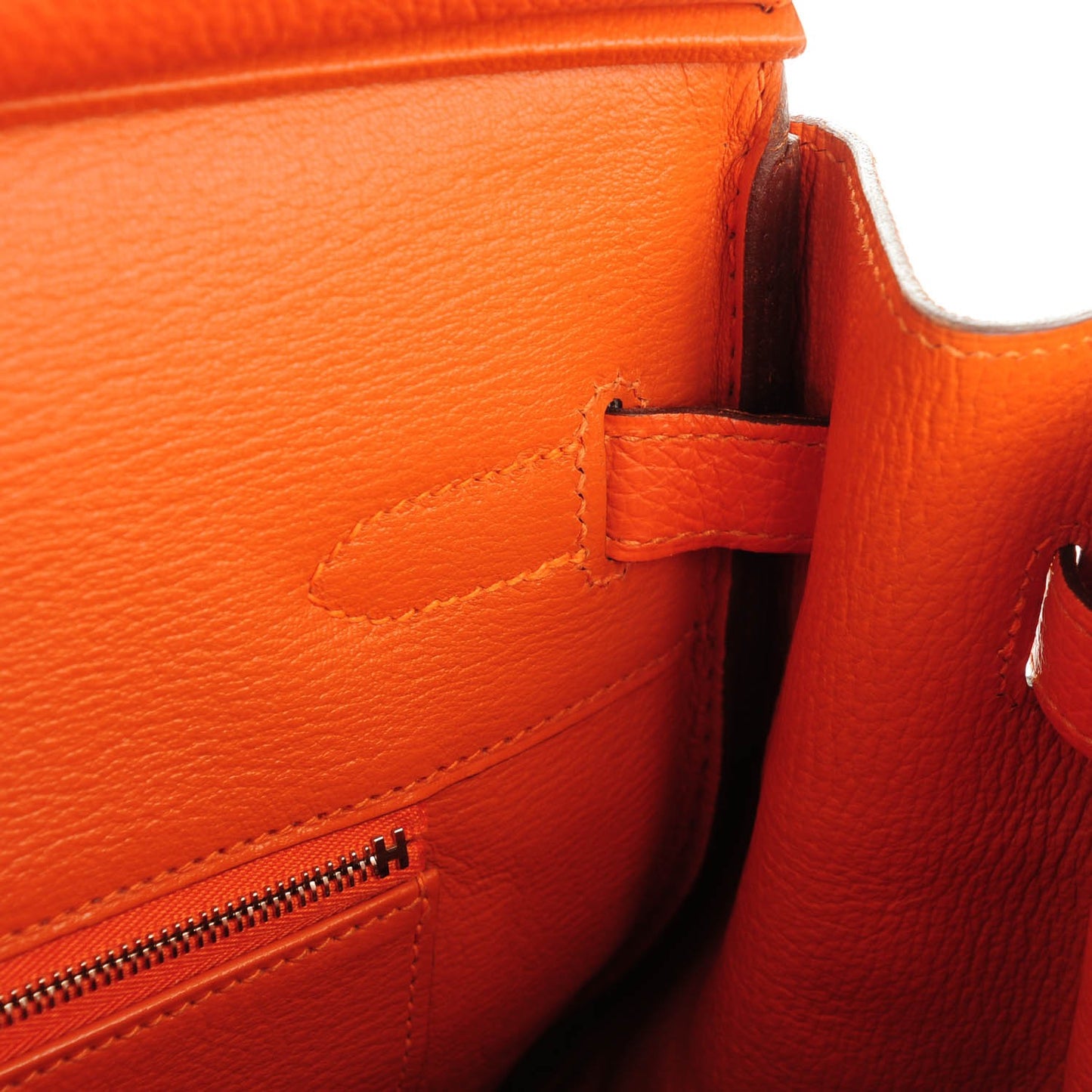 Togo Birkin 35 Orange
