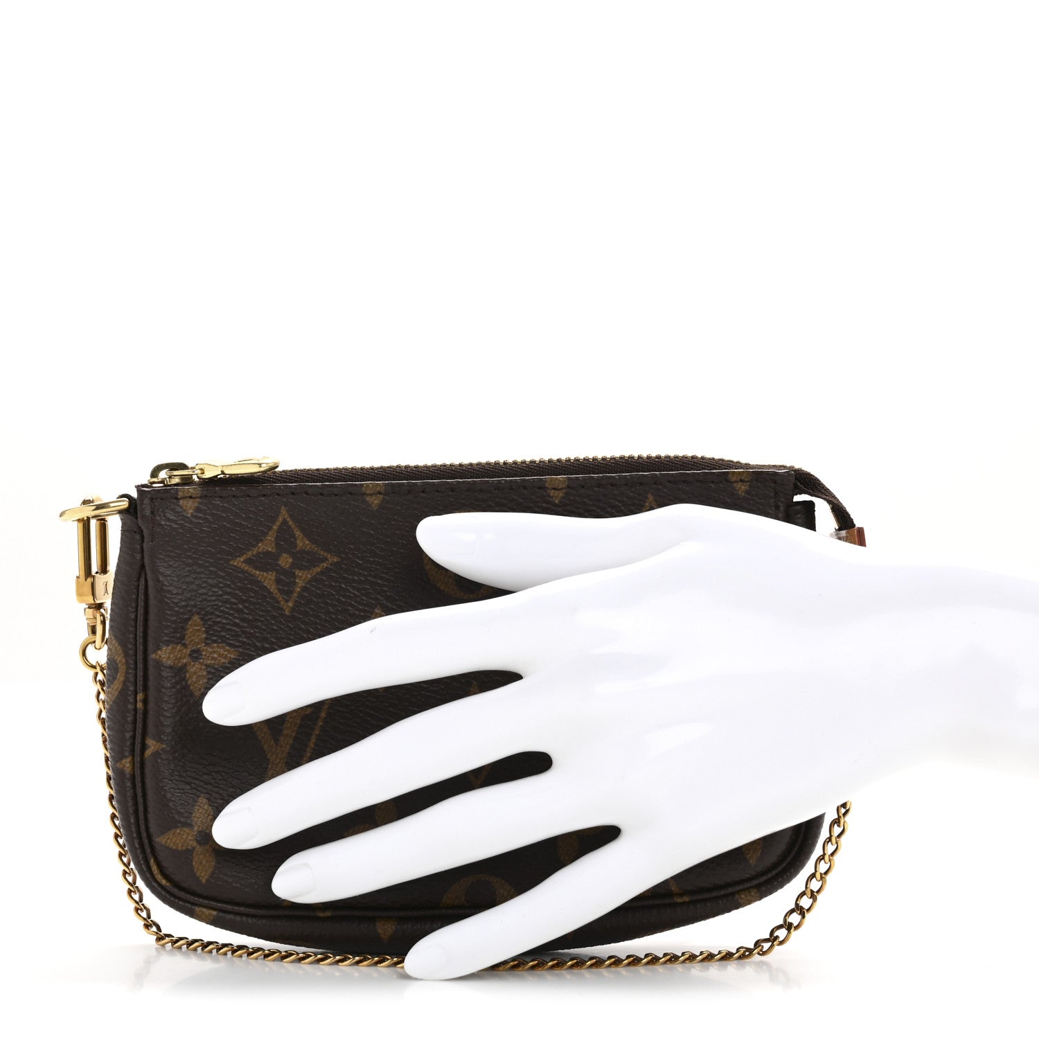 Louis Vuitton Monogram Mini Pochette Accessories 2 of 9