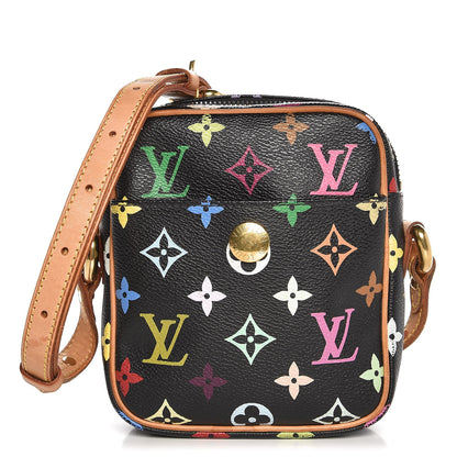 Louis Vuitton Monogram Multicolor Rift Black 1 of 7