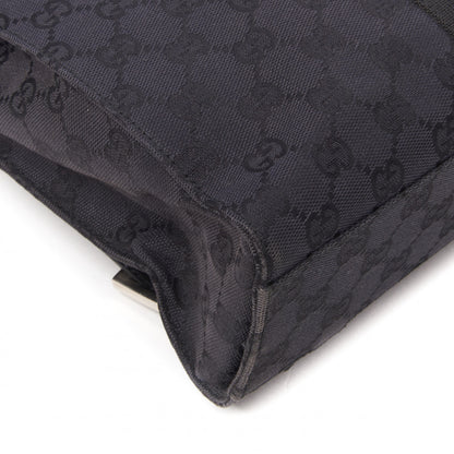 Gucci Monogram Small Backpack Black 5 of 9