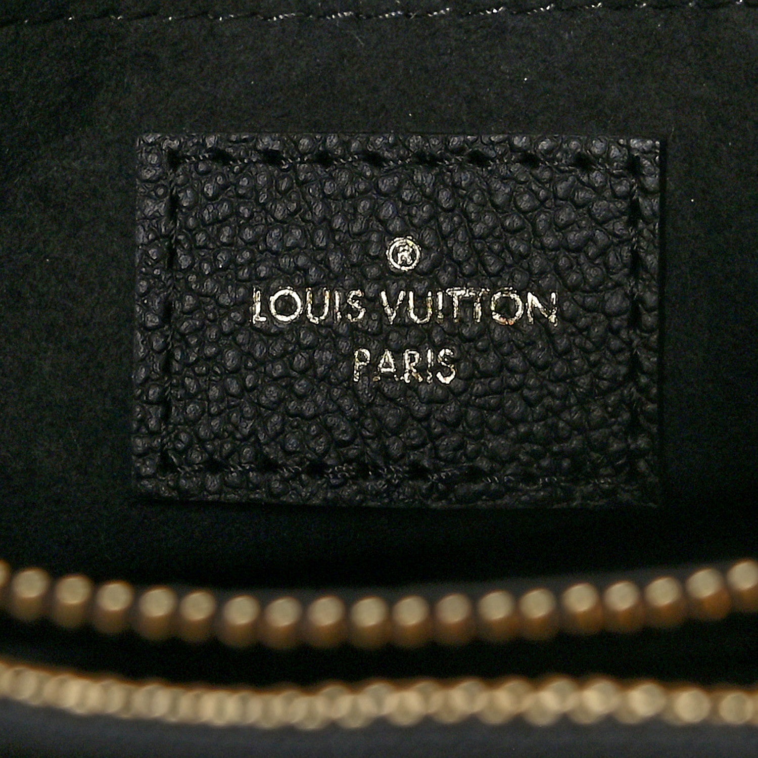Louis Vuitton Empreinte Monogram Giant Multi Pochette Accessories Black 7 of 10