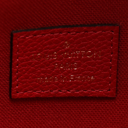 Louis Vuitton Empreinte Pochette Felicie Chain Wallet Scarlet 6 of 8