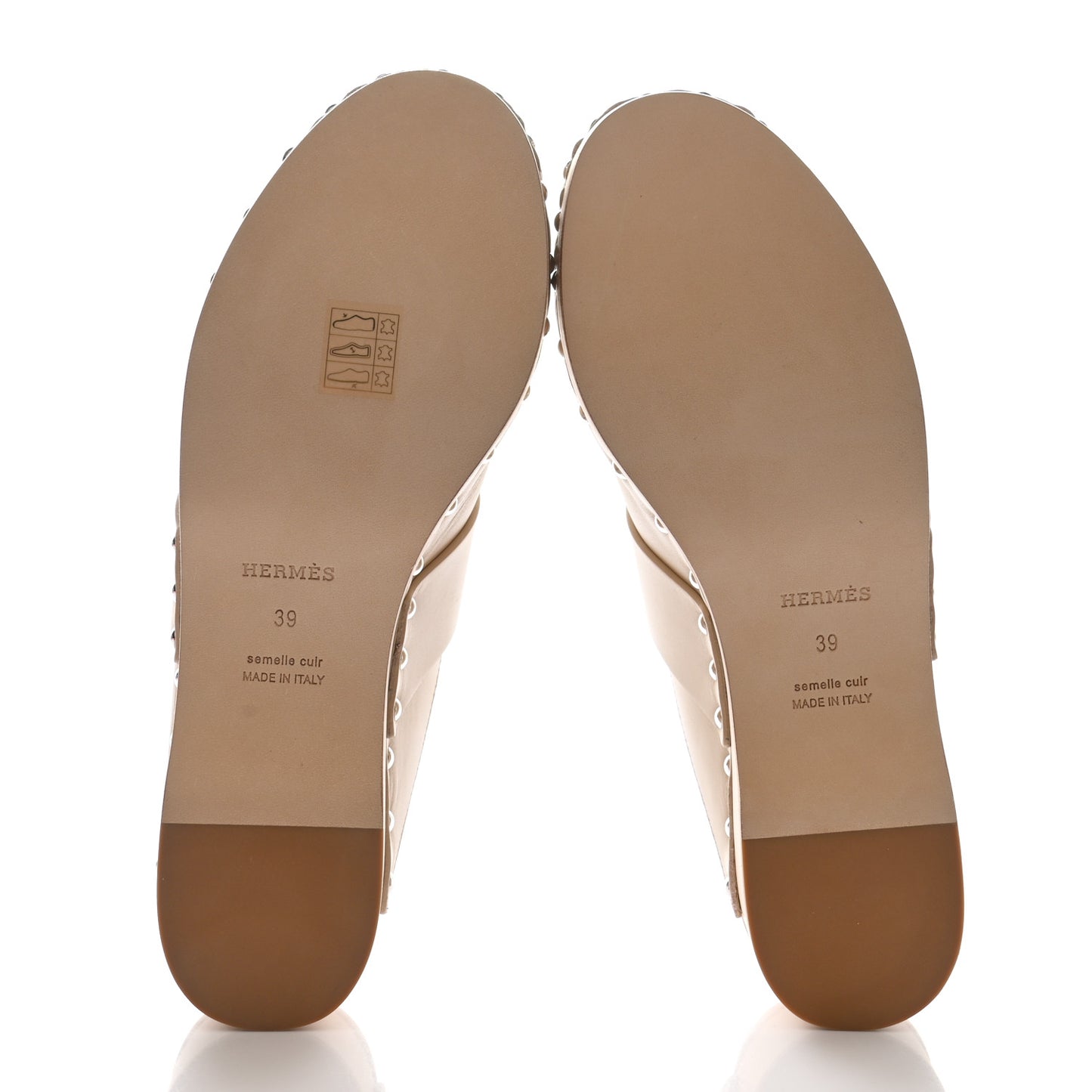 Calfskin Calya Mules 39 Hetre
