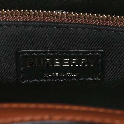 Burberry E-Canvas Monogram Stripe Mini Pocket Bag Bridle Brown 6 of 12