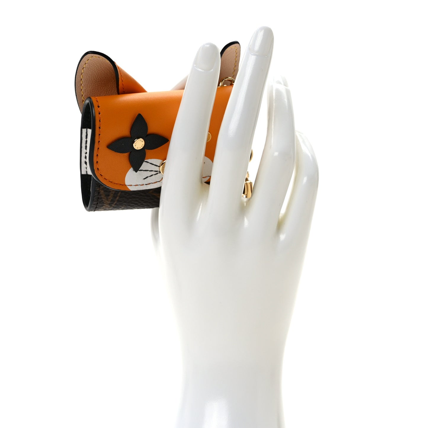 Monogram Cat Earpods Case