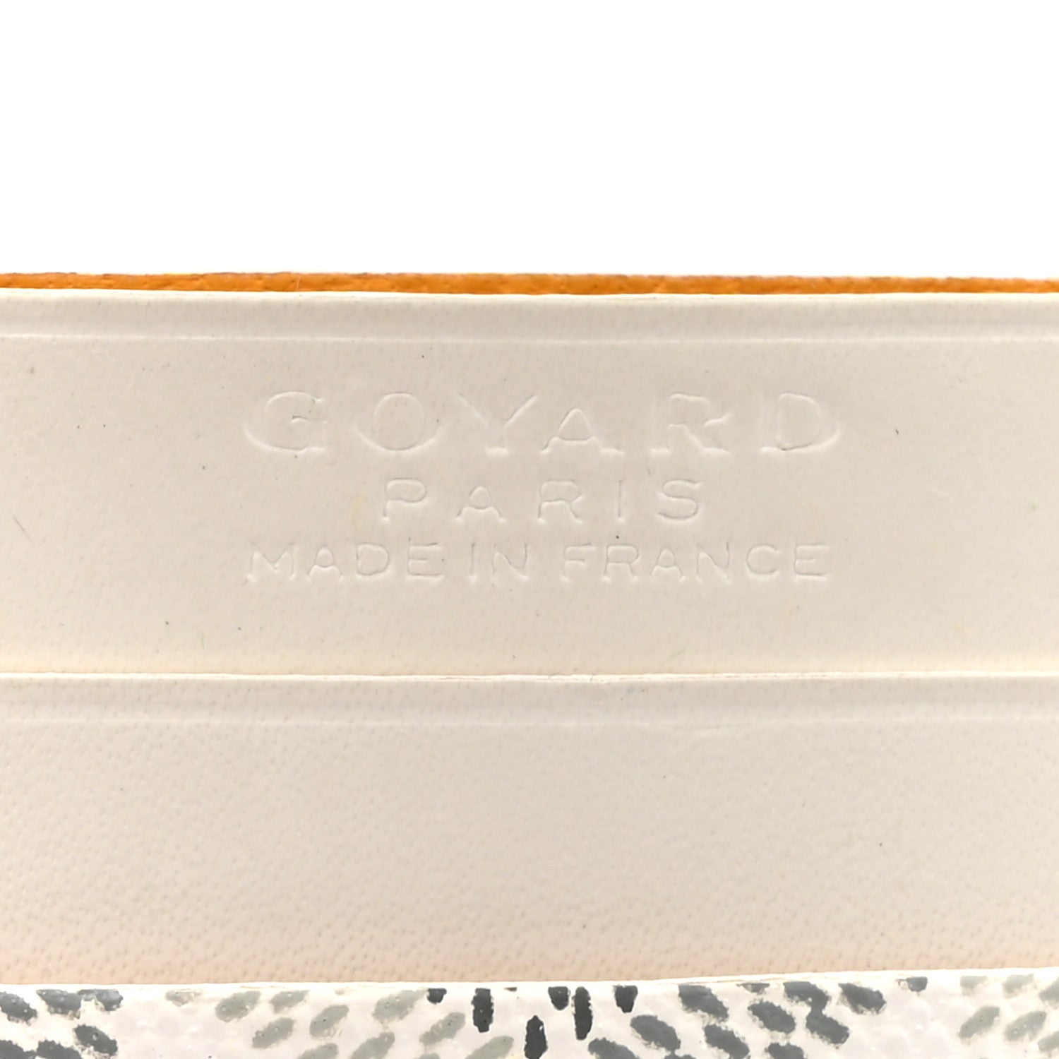 Goyard Goyardine Saint Sulpice Card Holder White 6 of 10