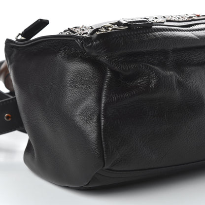 Givenchy Calfskin Small Studded Pandora Black Brown 6 of 10