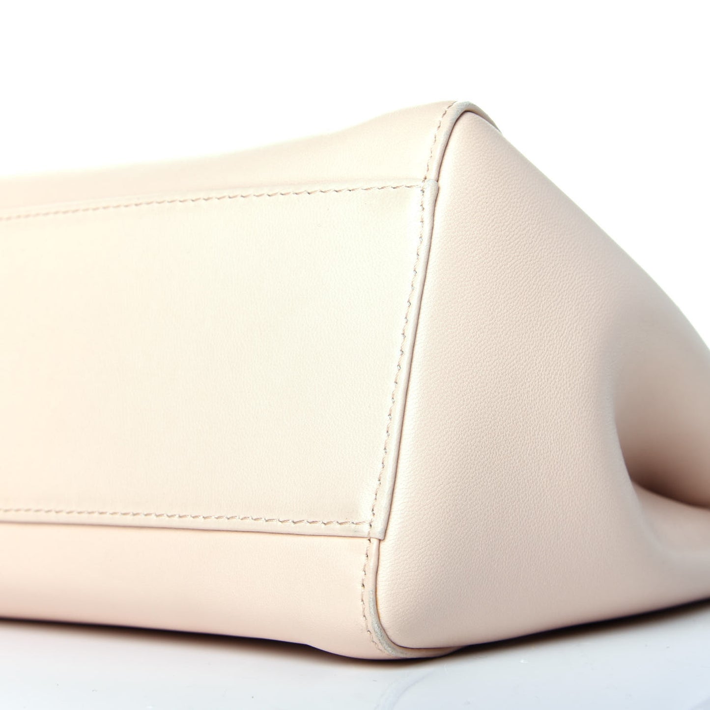 Nappa Colorblock Mini Peekaboo Iconic Satchel Plaster Banana Grigio Polvere