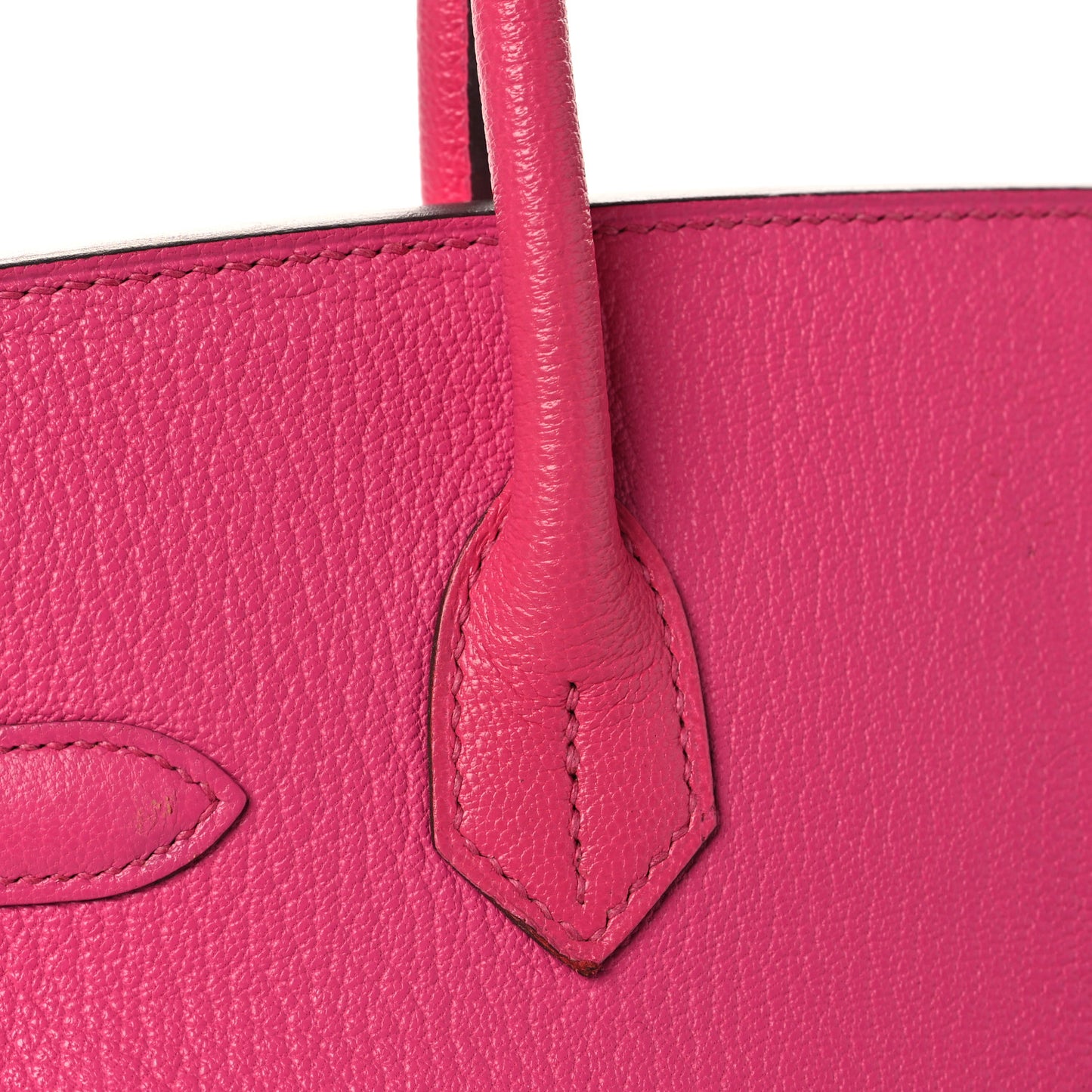 Chevre De Coromandel Birkin 30 Rose Shocking