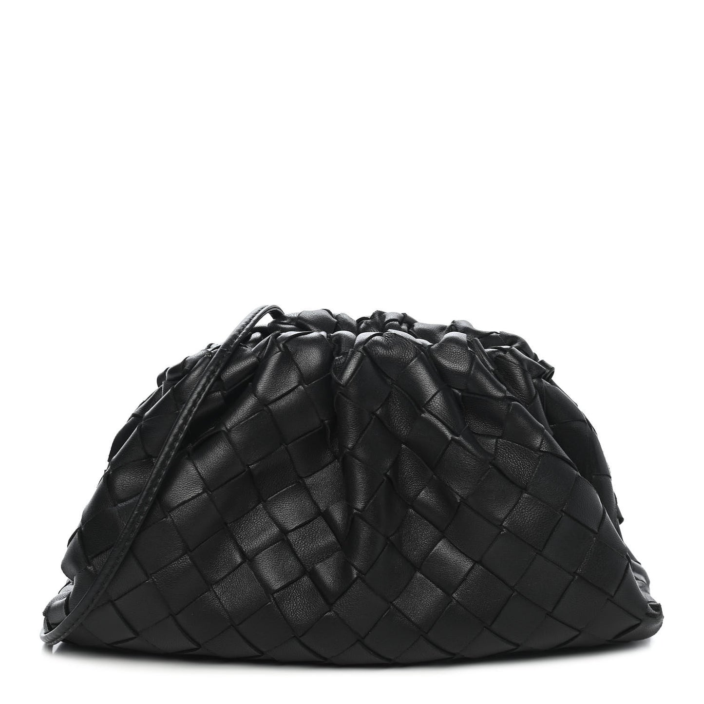 Nappa Intrecciato The Mini Pouch Black