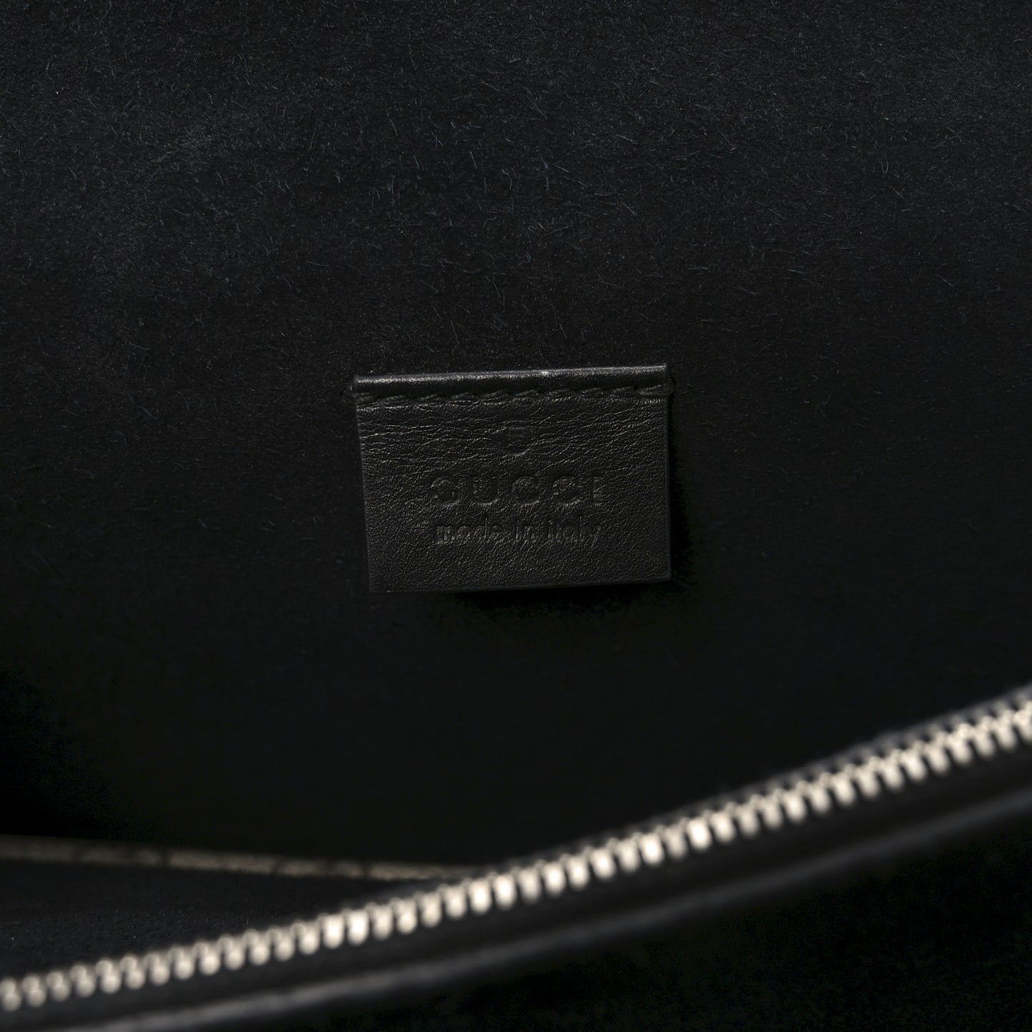 GG Supreme Monogram Small Dionysus Shoulder Bag Black