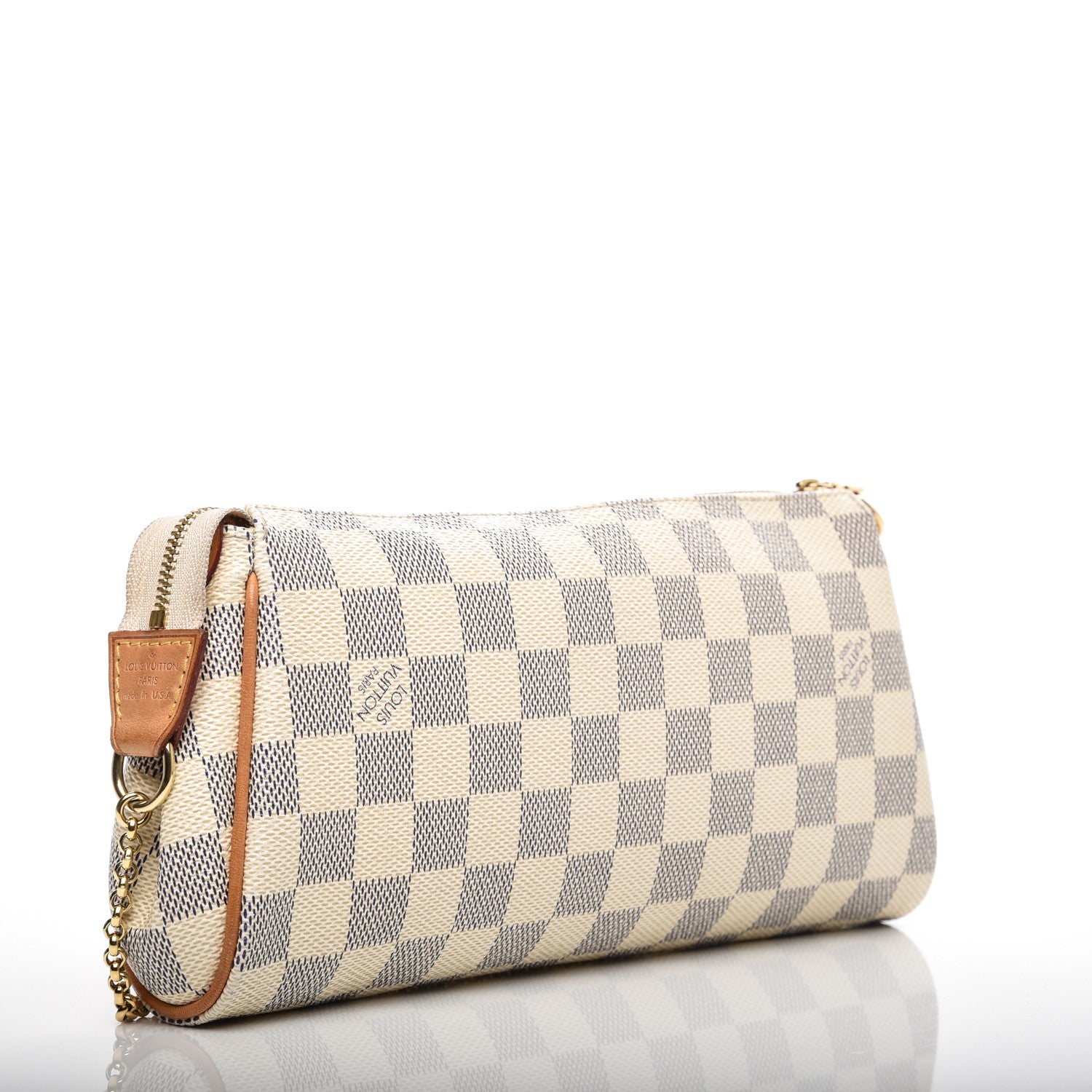 Louis Vuitton Damier Azur Eva Clutch 3 of 6
