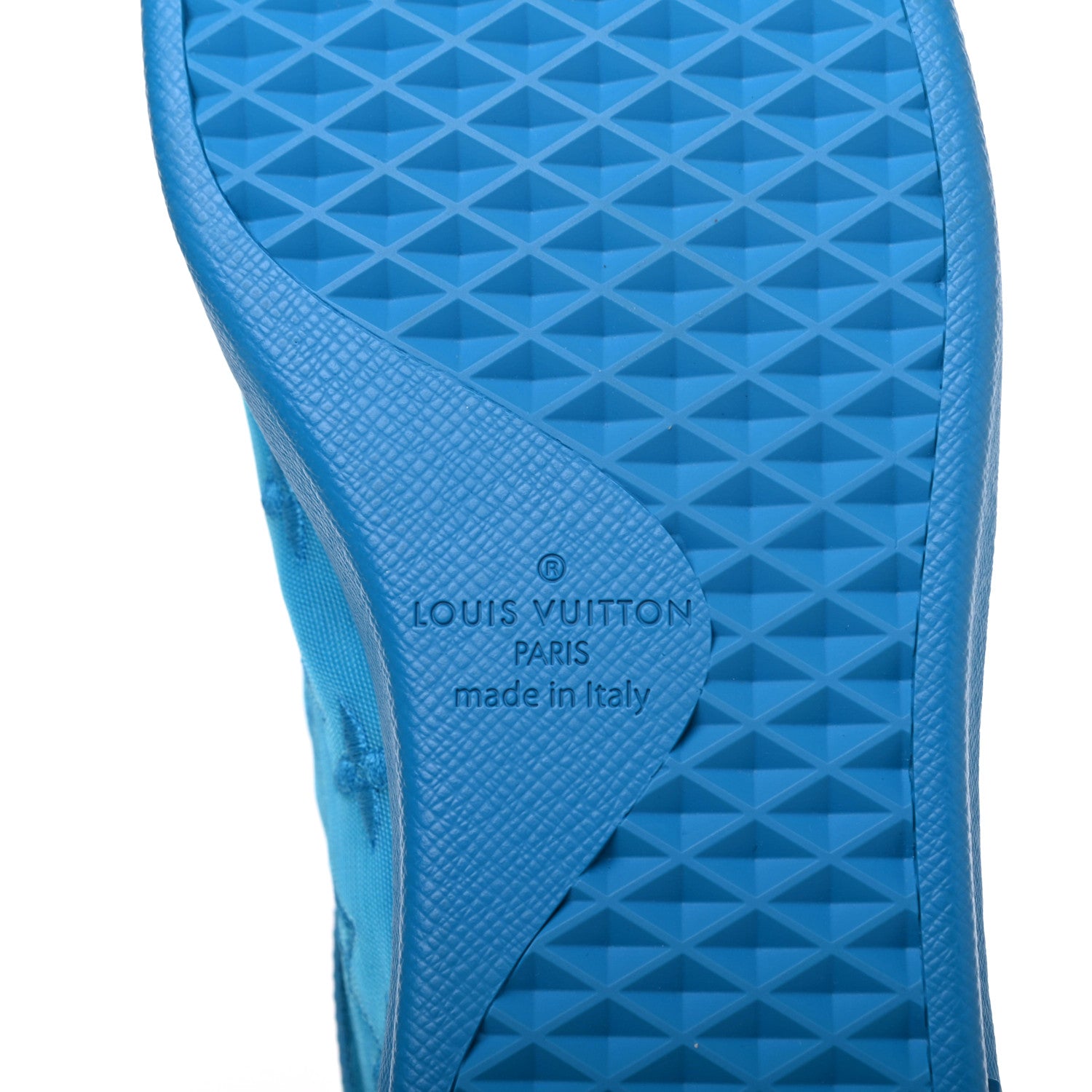 Louis Vuitton Monogram Luxembourg Sneaker 8 Blue 6 of 9