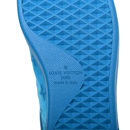 Louis Vuitton Monogram Luxembourg Sneaker 8 Blue 6 of 9