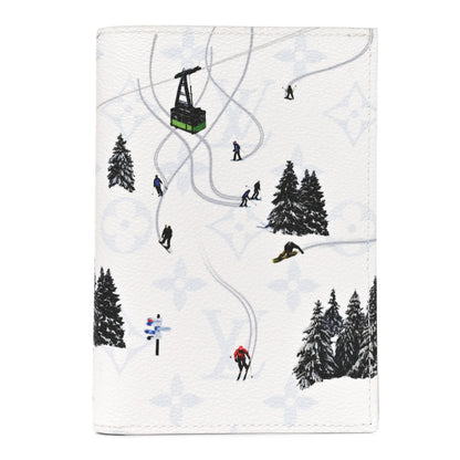 Louis Vuitton Monogram Sports Passport Cover Ski White 1 of 6