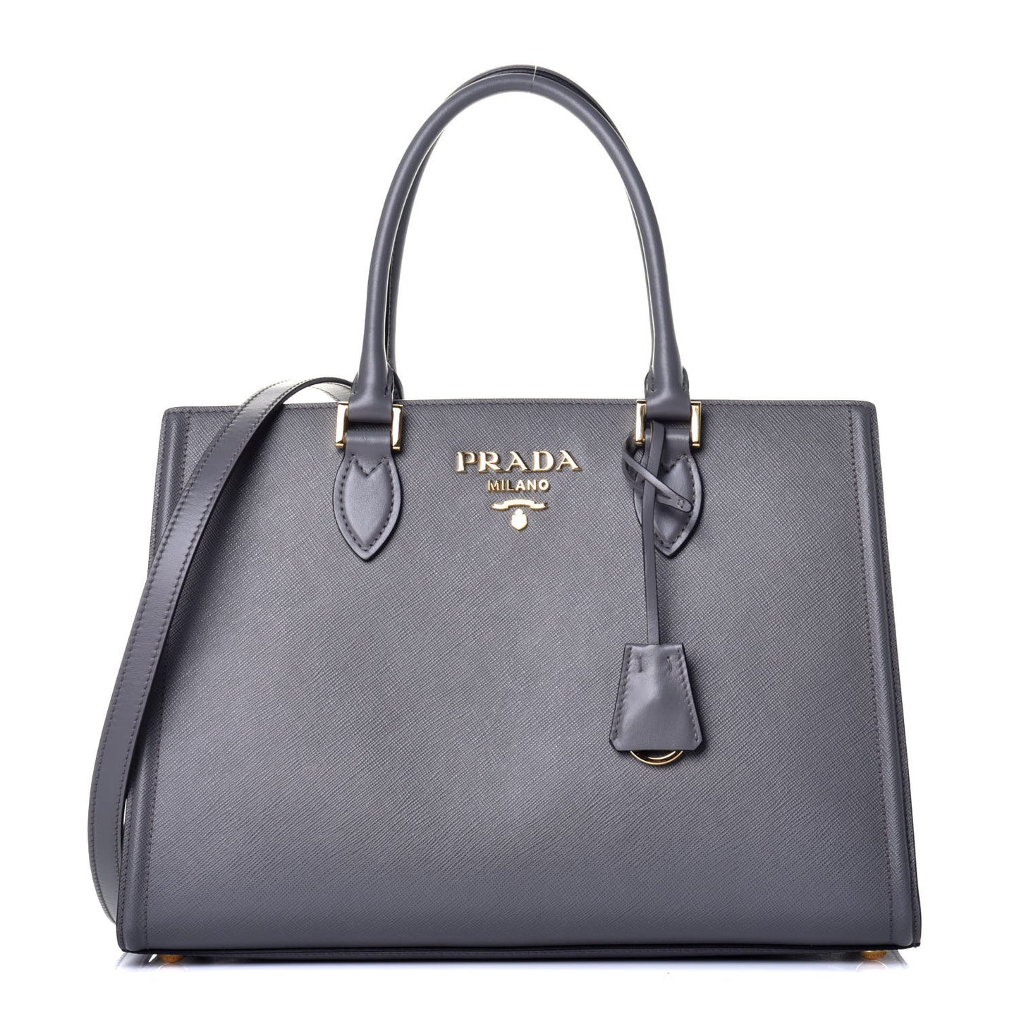 Saffiano Soft Calfskin Tote Marmo