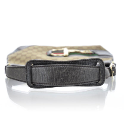 Gucci Monogram Hasler Shoulder Bag Ebony 4 of 10