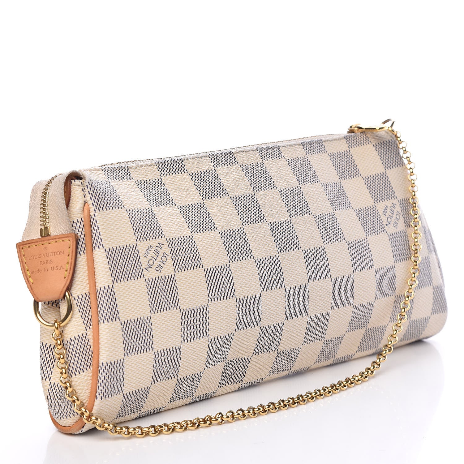 Louis Vuitton Damier Azur Eva Clutch 3 of 12