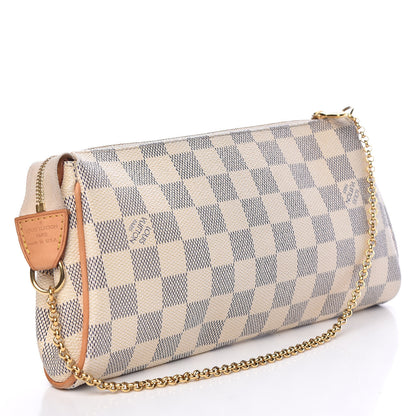 Louis Vuitton Damier Azur Eva Clutch 3 of 12