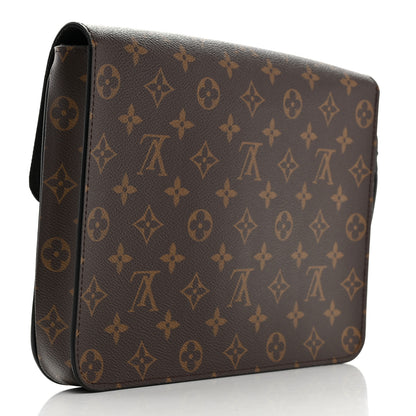 Louis Vuitton Monogram Macassar S Lock A4 Pouch 3 of 9