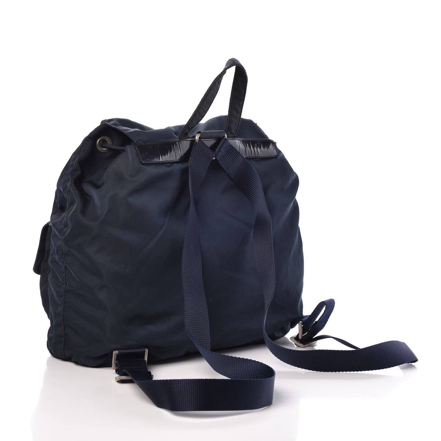 Tessuto Nylon Medium Backpack Blue