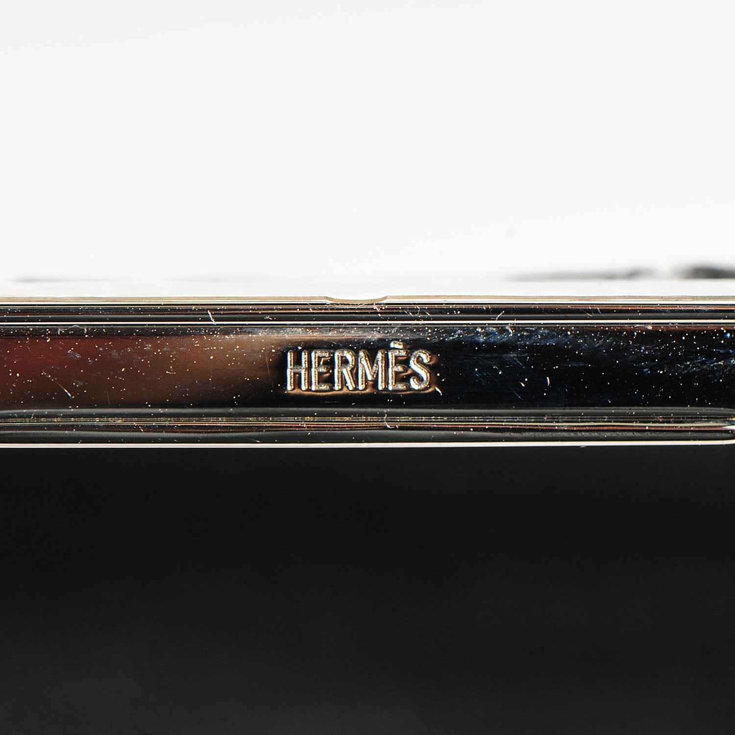 Hermes Shiny Alligator Constance Short Wallet Black 7 of 11
