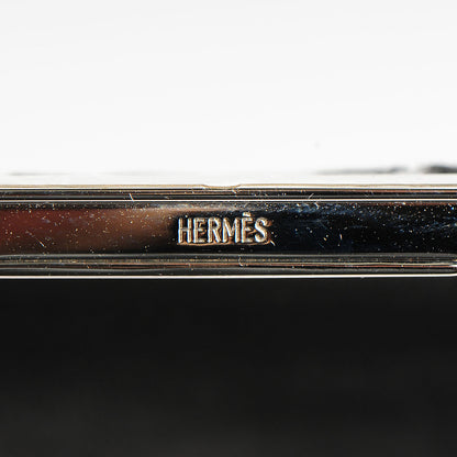 Hermes Shiny Alligator Constance Short Wallet Black 7 of 11