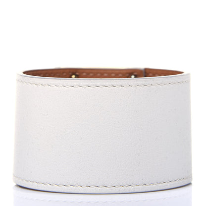 Hermes Swift Kelly Dog Bracelet T2 White 2 of 6