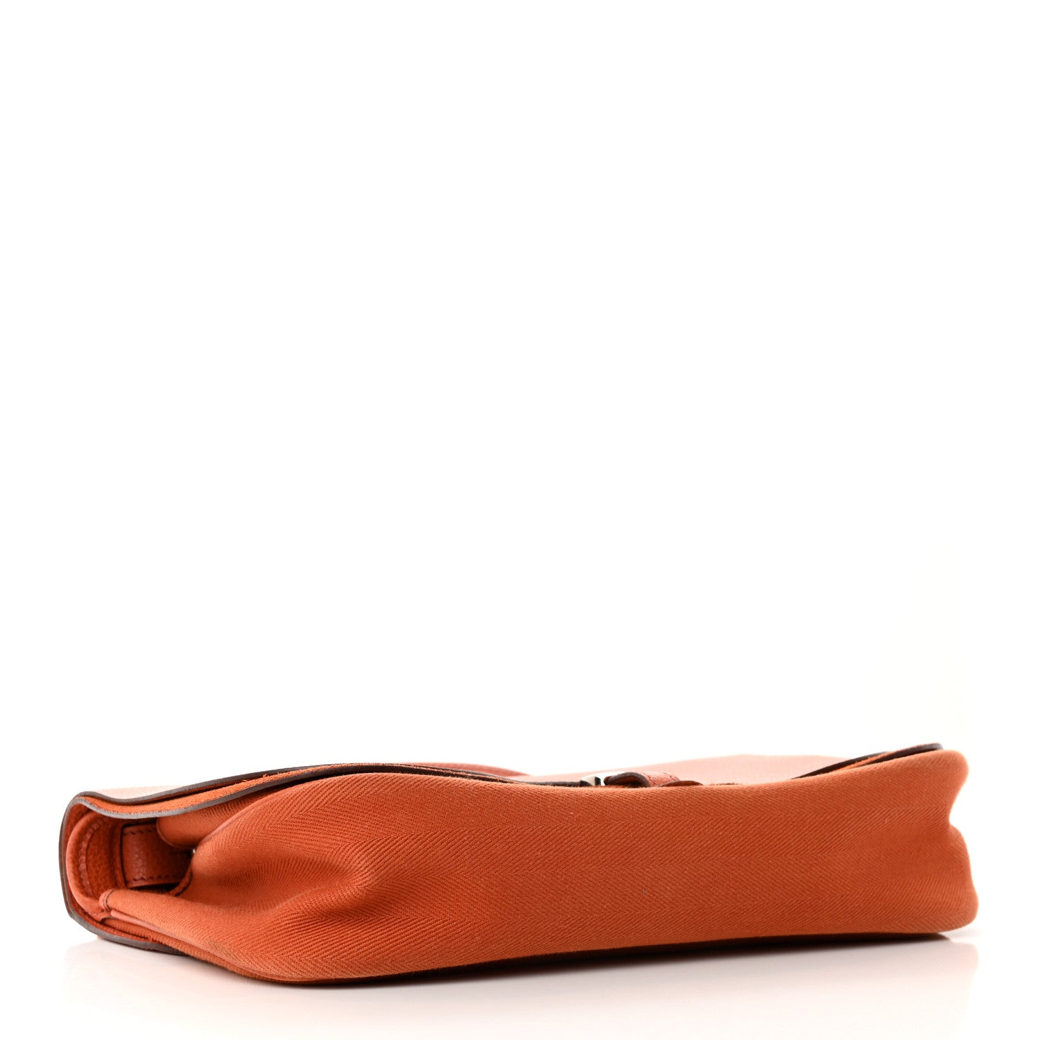 Hermes Vache Liegee Toile Sac Colorado MM Potiron 4 of 16