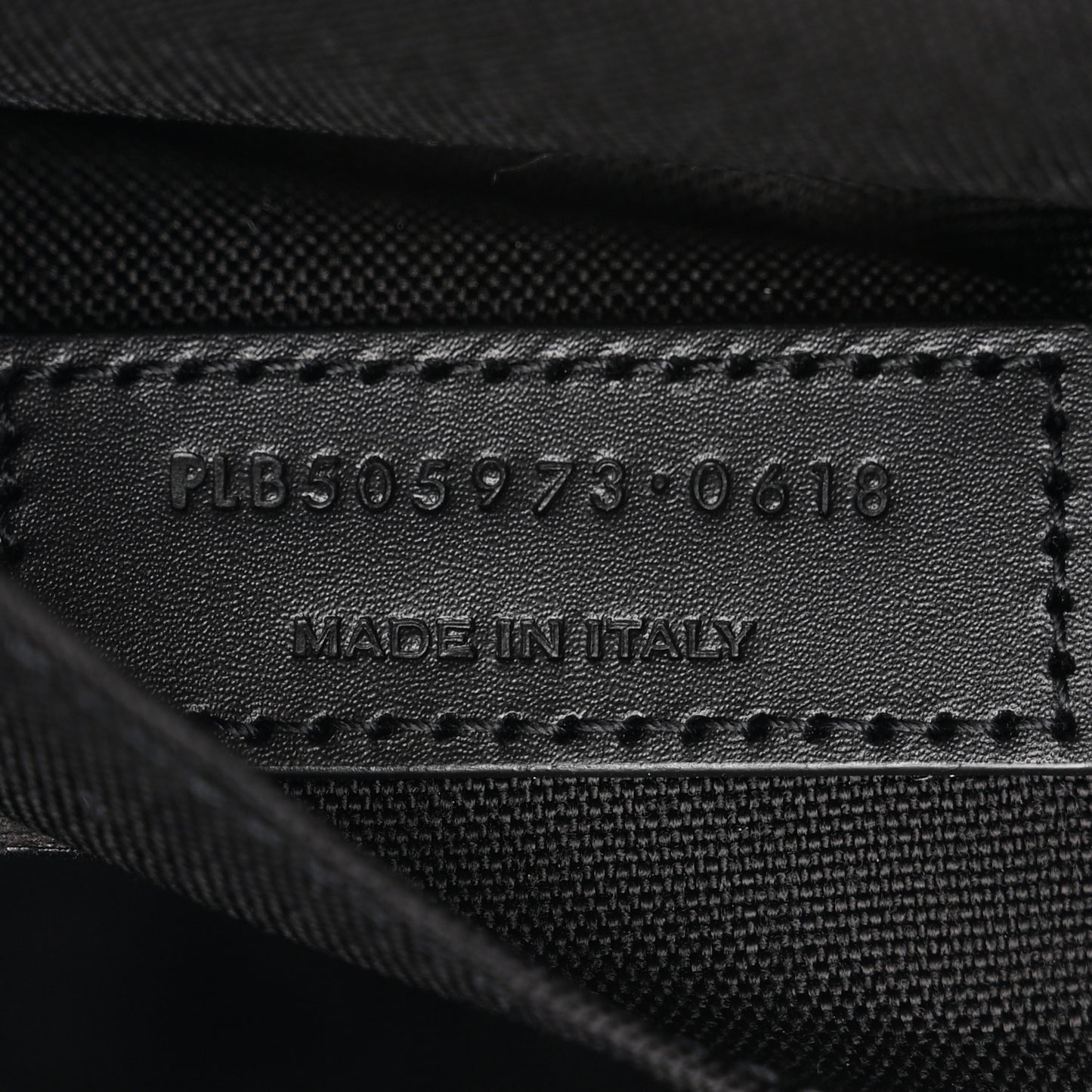 Calfskin City Belt Bag Black