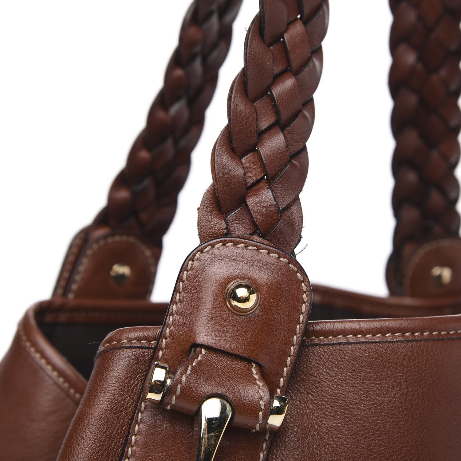 Gucci Calfskin Pelham Shoulder Bag Brown 14 of 15