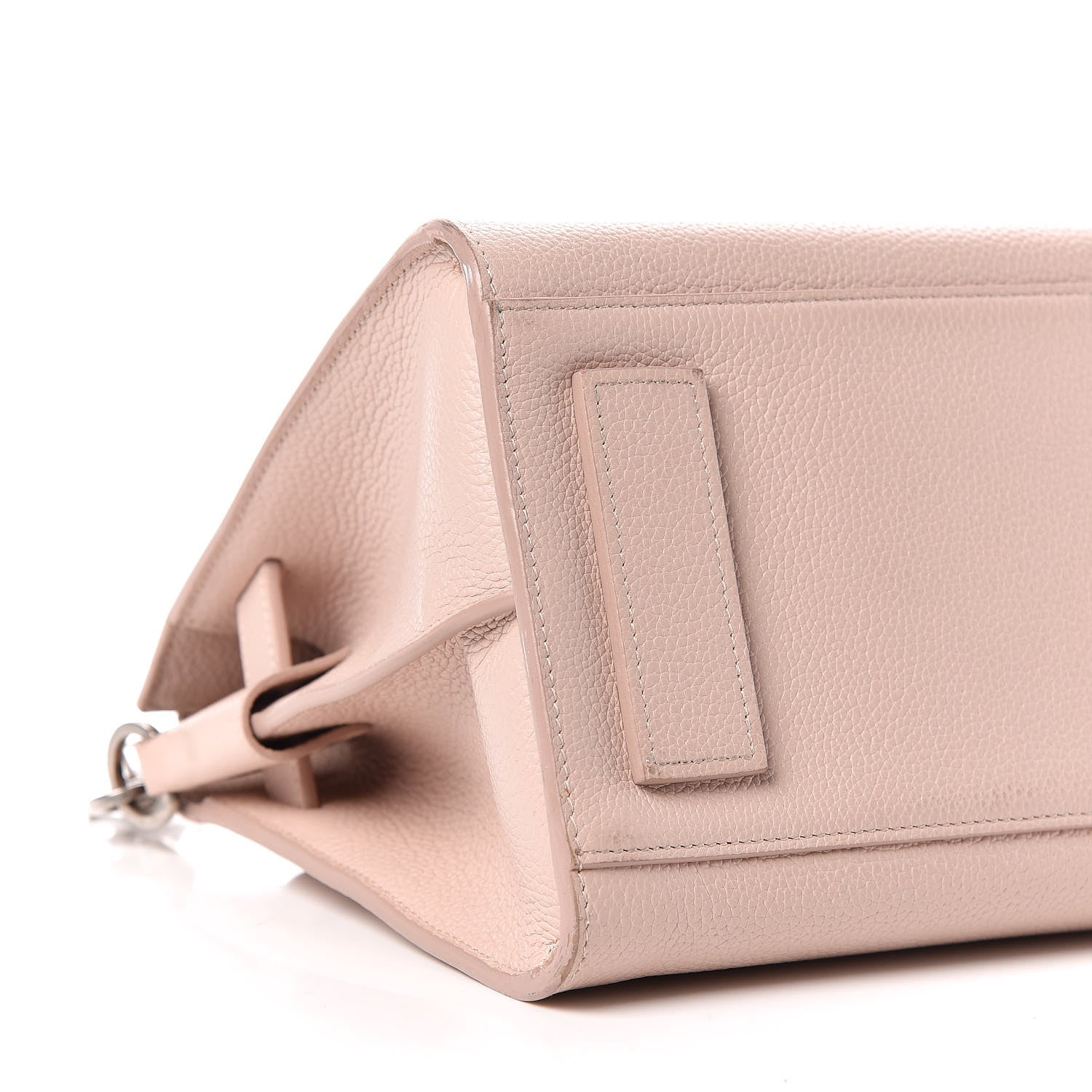 Saint Laurent Grained Calfskin Baby Sac De Jour Souple Rose 5 of 14