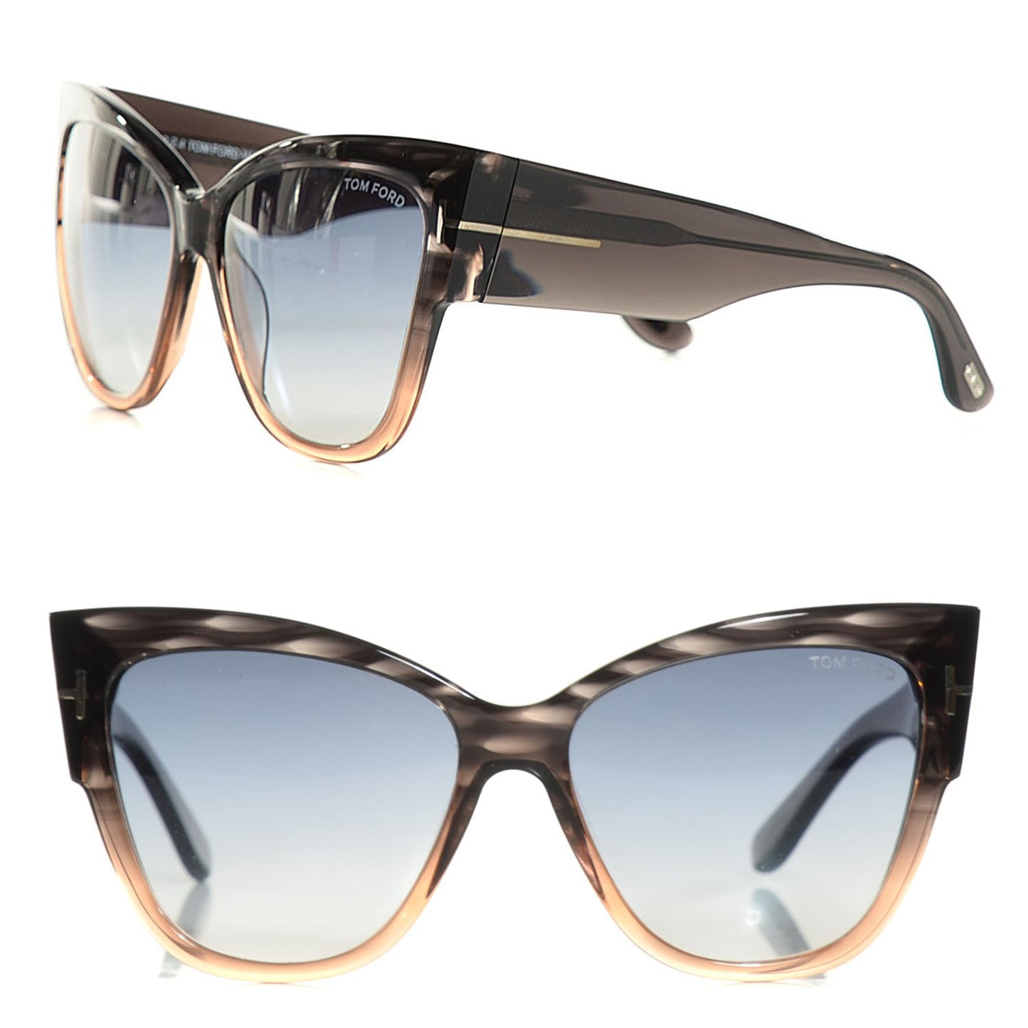 Anoushka Sunglasses TF371 Melange Grey Peach