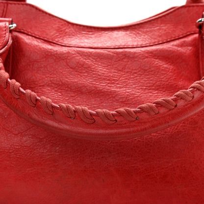 Balenciaga Agneau Giant 21 Silver Hardware City Rouge Coquelicot 19 of 21