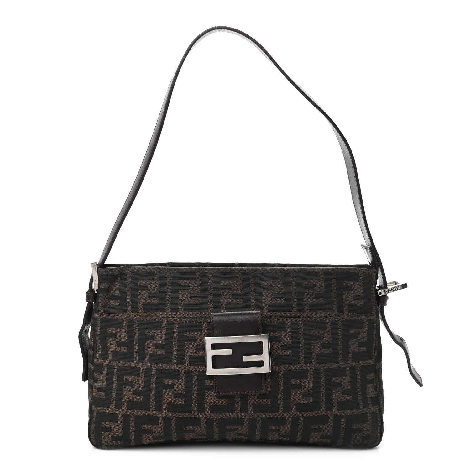Fendi Zucca Shoulder Bag Tobacco 1 of 11