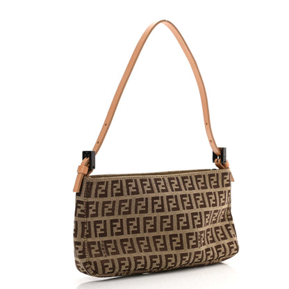 Fendi Zucchino Pochette Beige 2 of 8