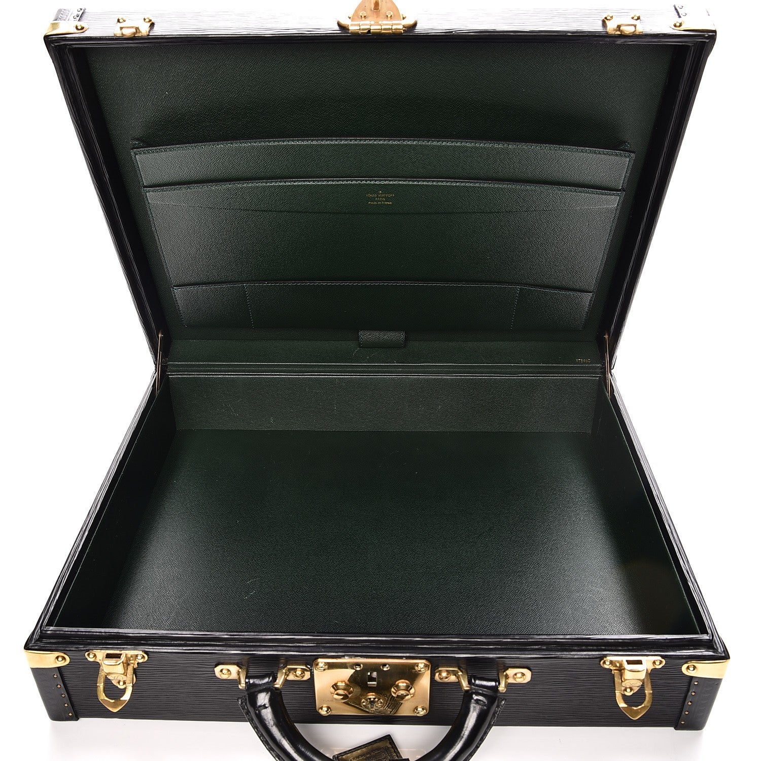 Louis Vuitton Epi President Briefcase Black 5 of 15