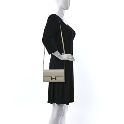 Hermes Epsom Constance Long To Go Wallet Craie 2 of 9