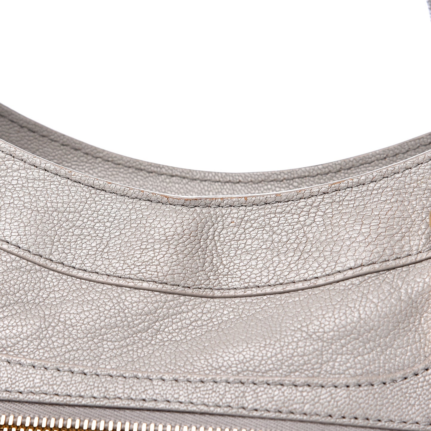 Chevre Gold Metallic Edge Hardware Town Gris Glace