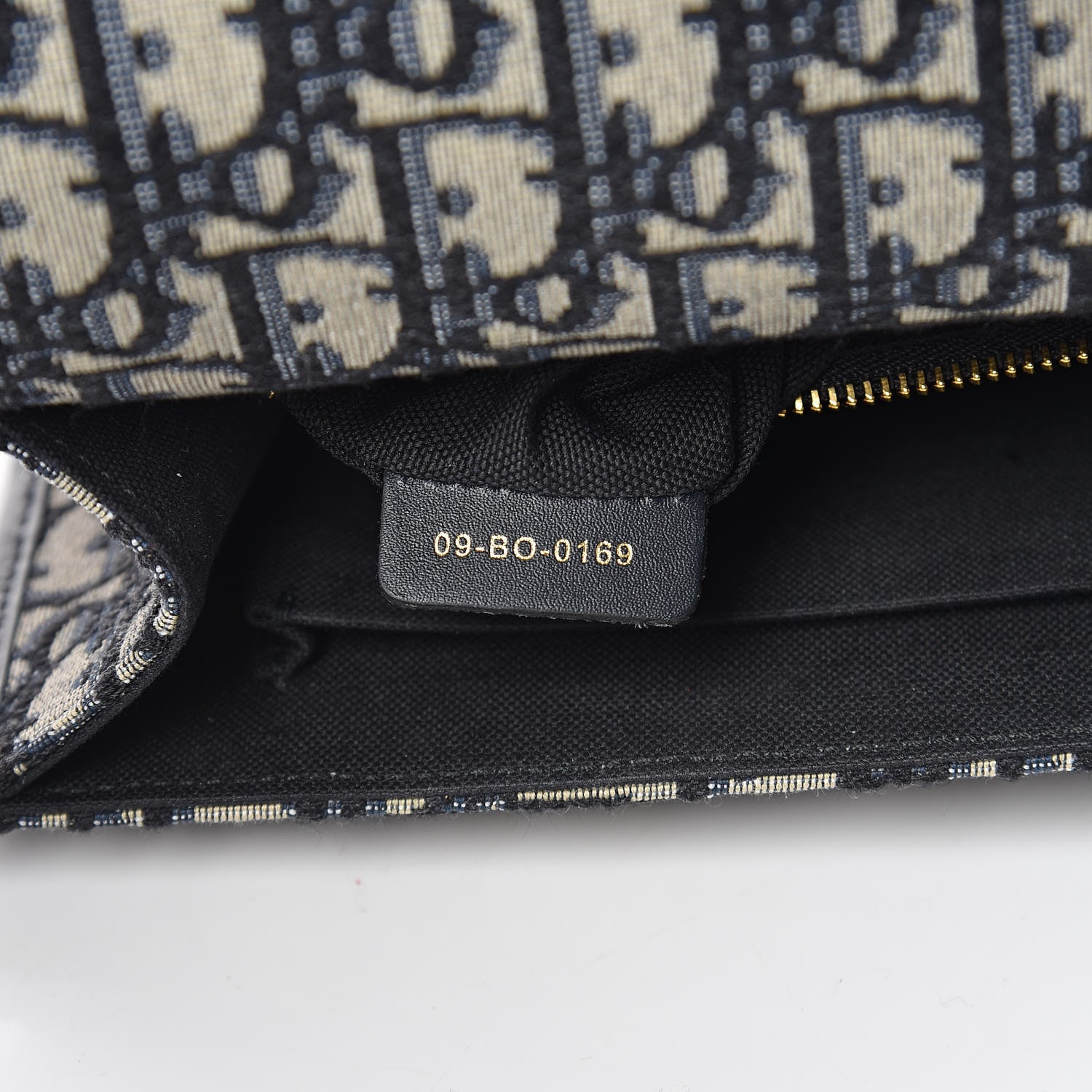 Christian Dior Oblique 30 Montaigne Flap Bag Blue 9 of 11