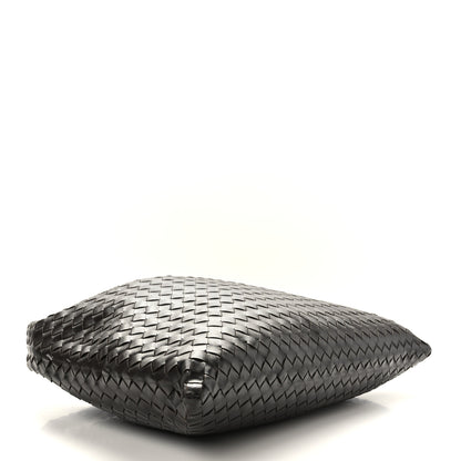 Bottega Veneta Calfskin Intrecciato Large Hop Ebano 4 of 8