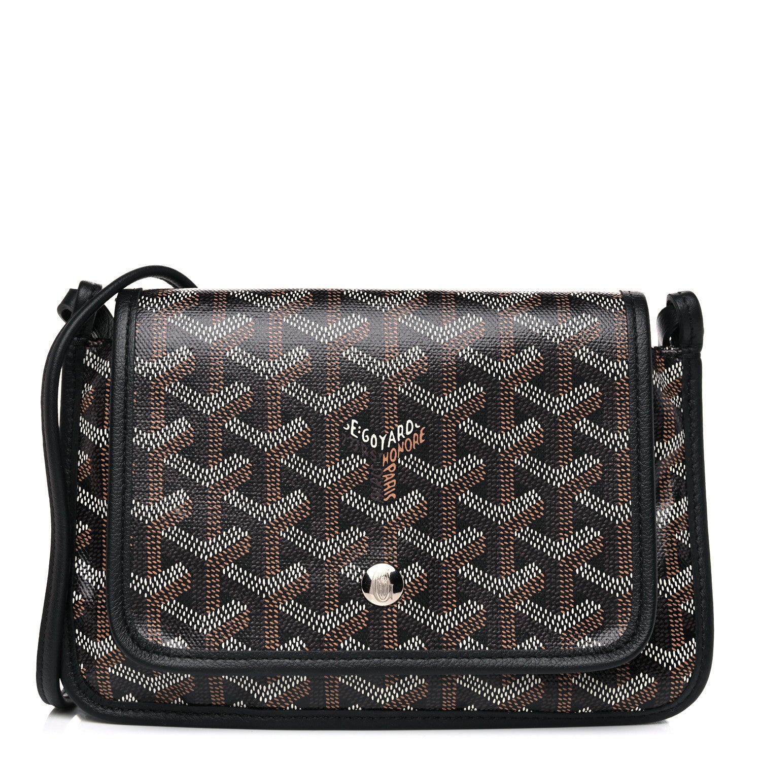 Goyard Goyardine Plumet Wallet Clutch Black 1 of 8