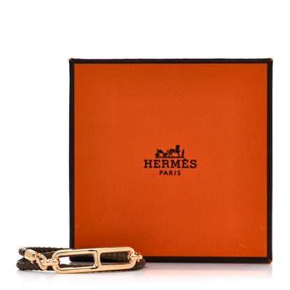 Hermes Swift Roulis Double Tour Bracelet T2 Etoupe 5 of 5