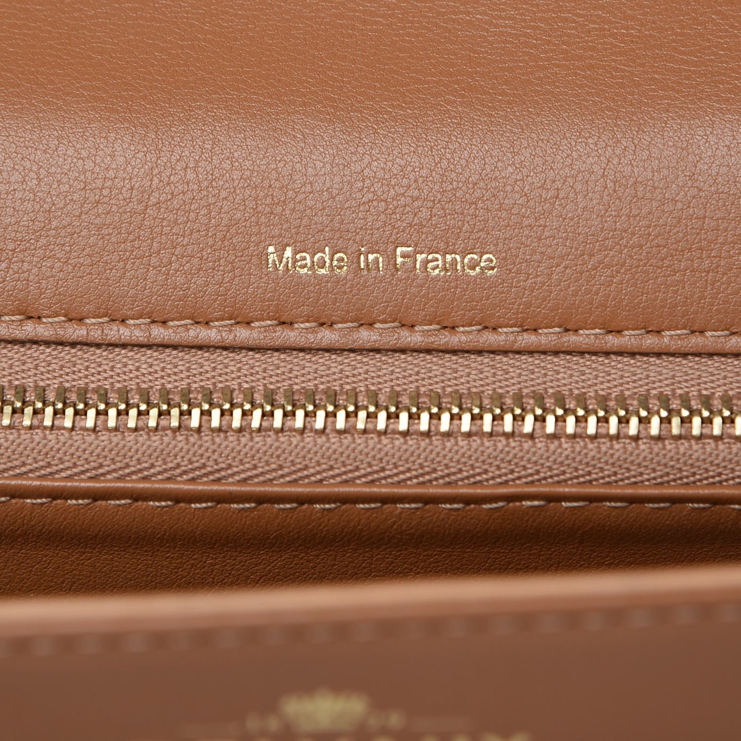 Smooth Calfskin GM Tempete Satchel Camel