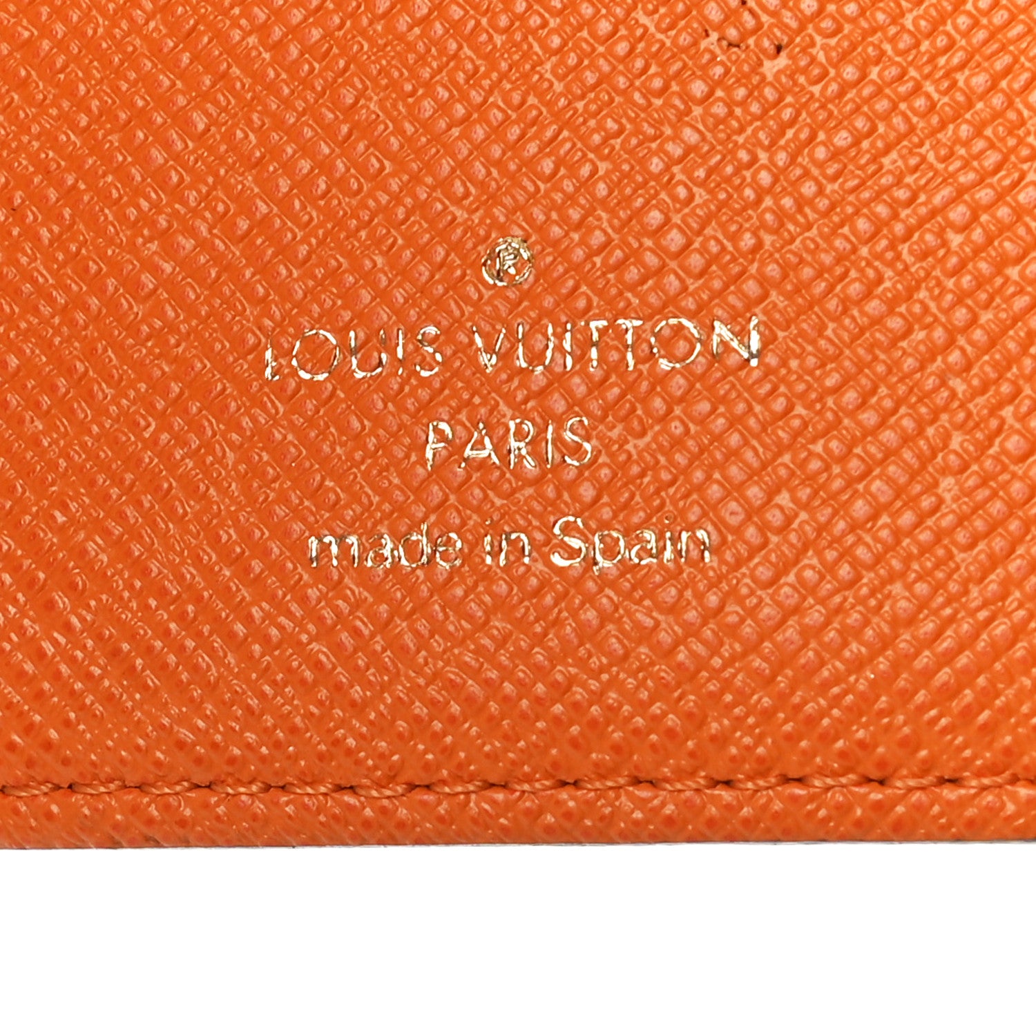 Louis Vuitton Monogram Koala Small Ring Agenda PM Orange 6 of 9